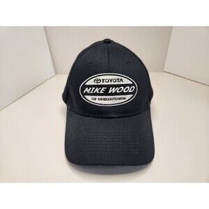 Toyota Hat Cap Strap Back Black Mike Wood Uniontown‎